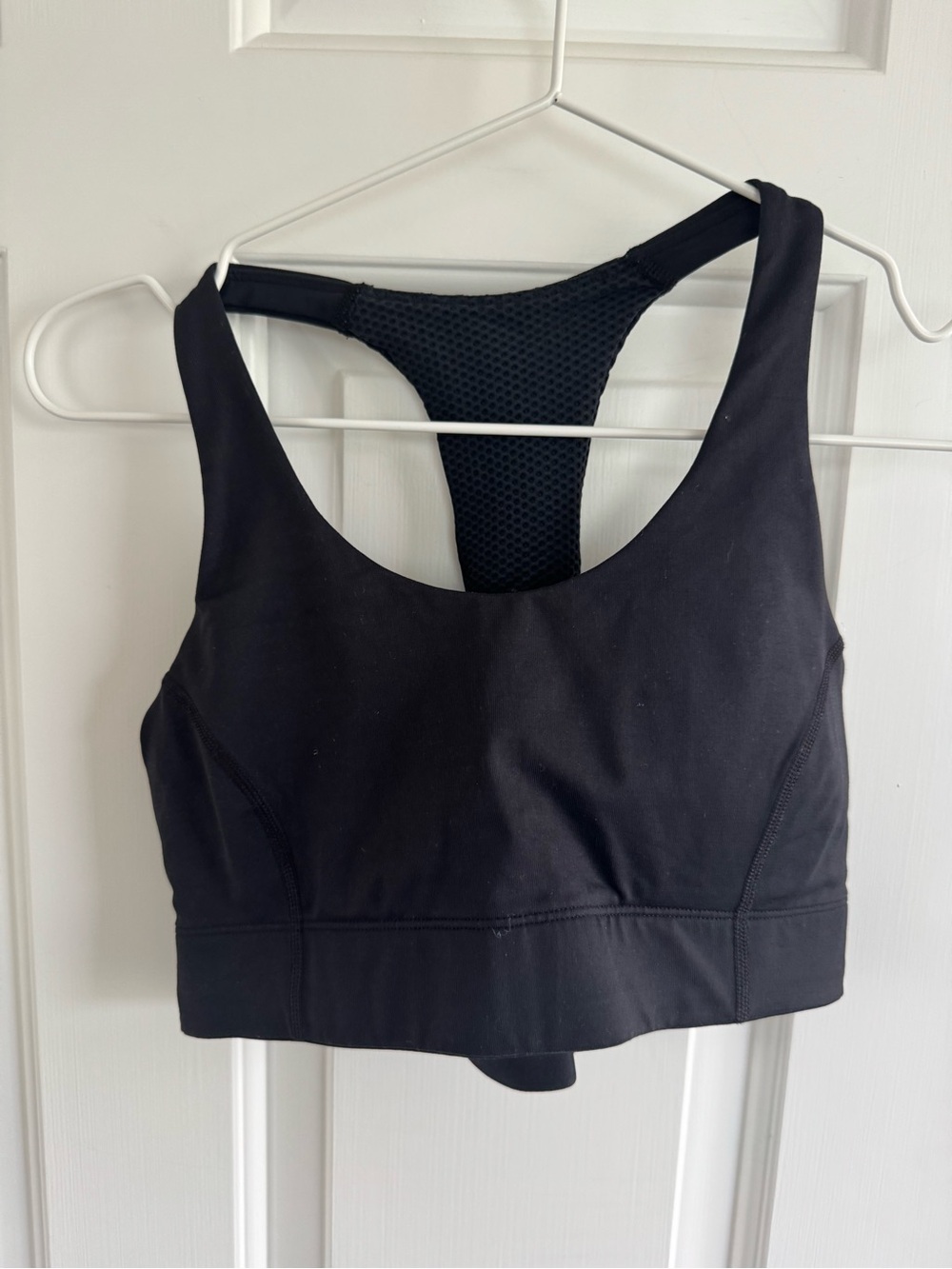 Outdoor Voices Black Racerback Sports Bralette